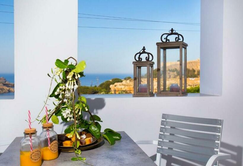 Номер Стандарт с Балконом, Lindos Portes Suites   Adults Only