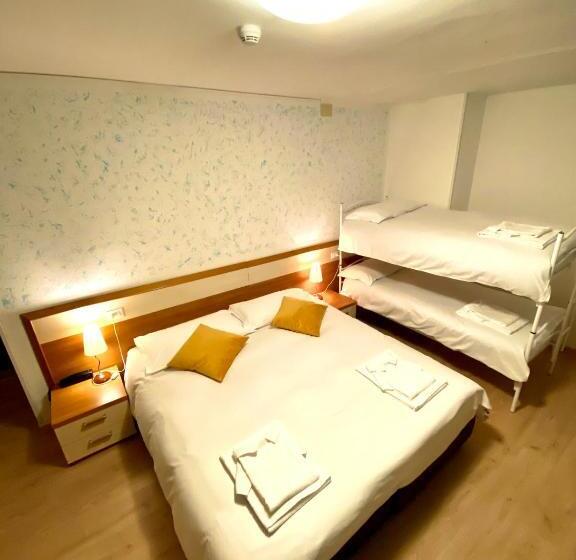 اتاق استاندارد چهار تخته, B&b Lorenzini Ski