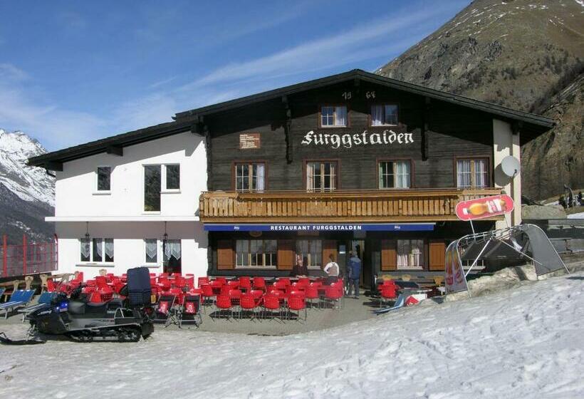 اتاق استاندارد یک تخته با سرویس بهداشتی مشترک, Berghotel Furggstalden
