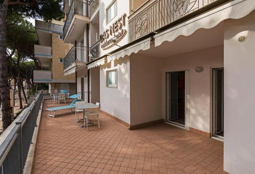 Апартаменты 1 Спальня с Балконом, Residence  Das Nest