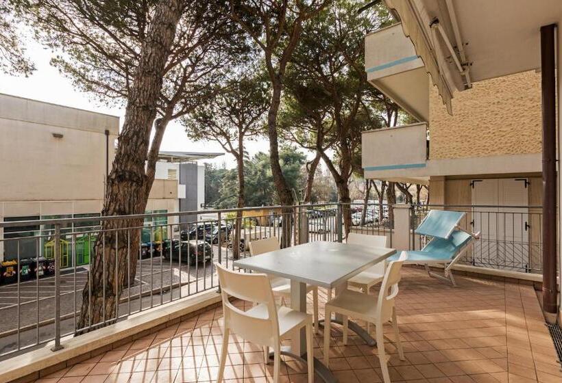 Апартаменты 1 Спальня с Террасой, Residence  Das Nest