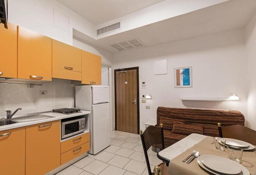 Апартаменты 1 Спальня с Балконом, Residence  Das Nest