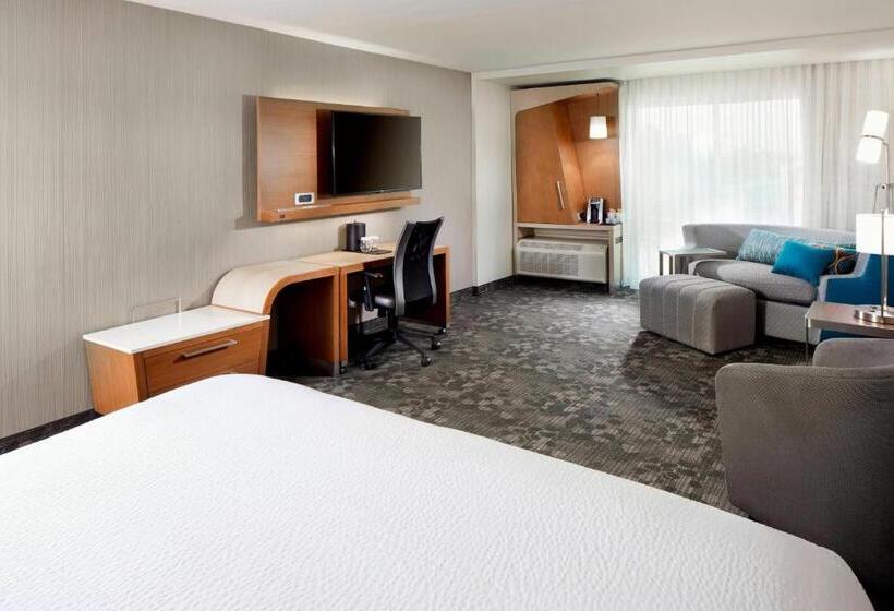 Superior-huone King-vuode, Courtyard By Marriott Houston Intercontinental Airport