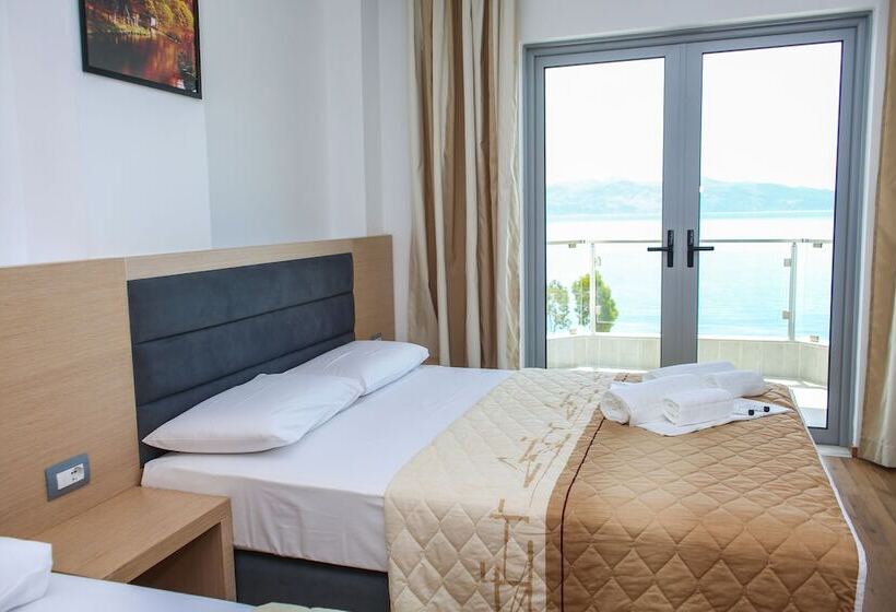 オーシャンビュースタンダードルームバルコニー付き, Saranda Palace
