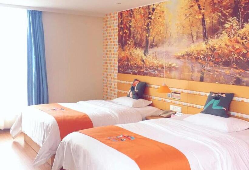 Семейный Номер, Pai Hotel Hangzhou Xiasha University South Wenhai Subway Station