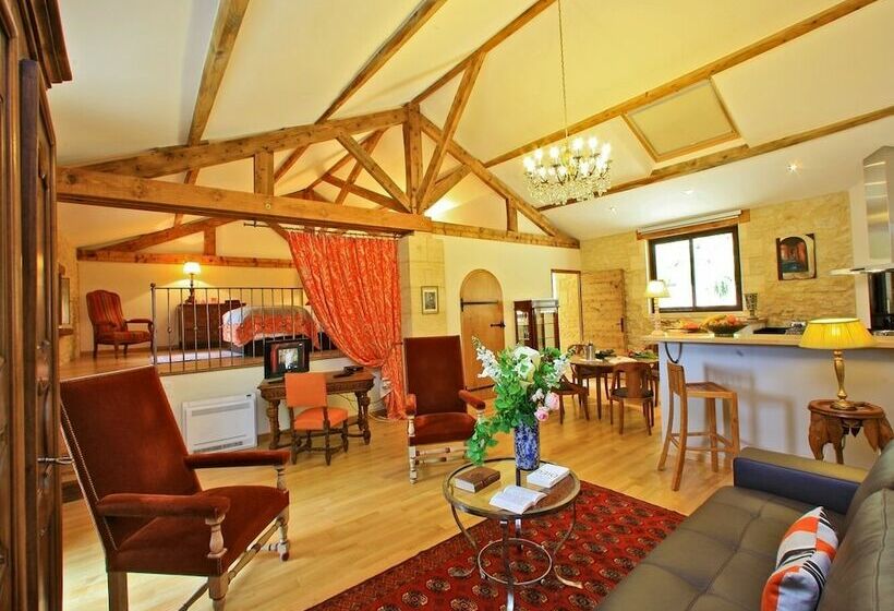 带1个卧室的豪华公寓, Manoir De La Malartrie