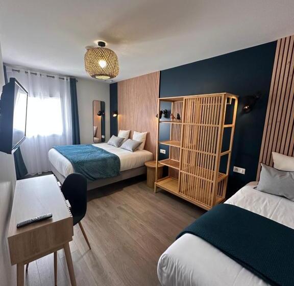 Номер Стандарт, Auberge Du Vieux Lanas Logis Hotel Restaurant