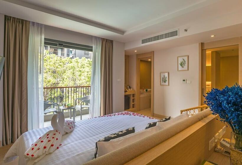 풀장 전망 디럭스 룸, Panan Krabi Resort   Sha Extra Plus