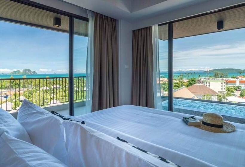 디럭스 룸 바다 전망, Panan Krabi Resort   Sha Extra Plus