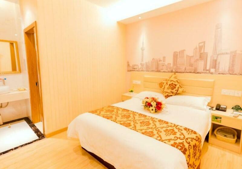 Номер Стандарт, Greentree Inn Shanghai Caoan Road Textile Express