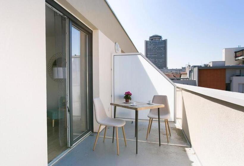 Апартаменты 1 Спальня, Zenao Appart Hôtels Mulhouse