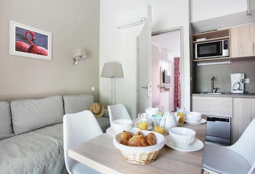 آپارتمان 2 خوابه, Residence Odalys Le Village Camarguais Les Gardians