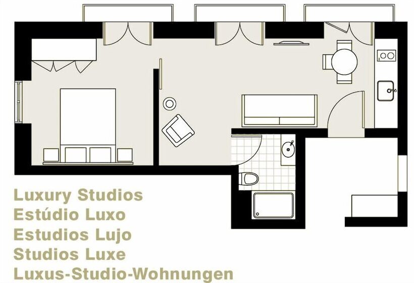 수피리어 스튜디오, Lisbon Serviced Apartments   Chiado Emenda