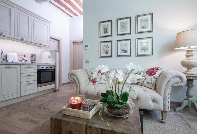 带1个卧室的豪华公寓, Borgo Argiano