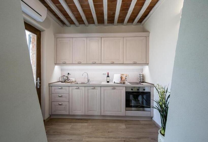 带1个卧室的豪华公寓, Borgo Argiano