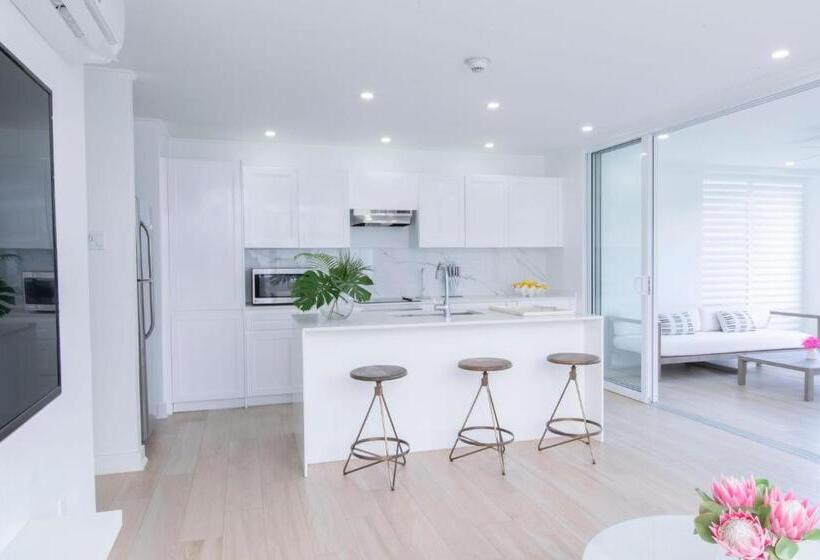 آپارتمان 1 خوابه با چشم‌انداز باغ, Mullins Grove Luxury Apartments