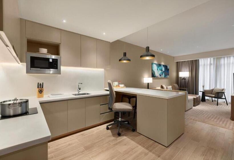 Студио Стандарт Кровать Кинг, Hyatt House Chengdu Pebble Walk