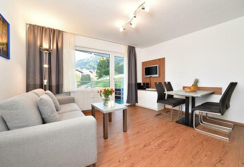 Апартаменты Комфорт 1 Спальня, Familienhotel Kleinwalsertal