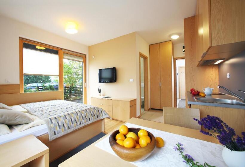 استودیو استاندارد با بالکن, Apartments And Rooms Bernik