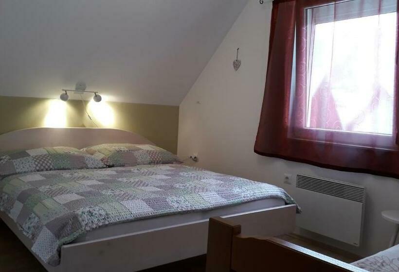 اتاق استاندارد با سرویس بهداشتی مشترک, Apartments & Hostel Bohinj
