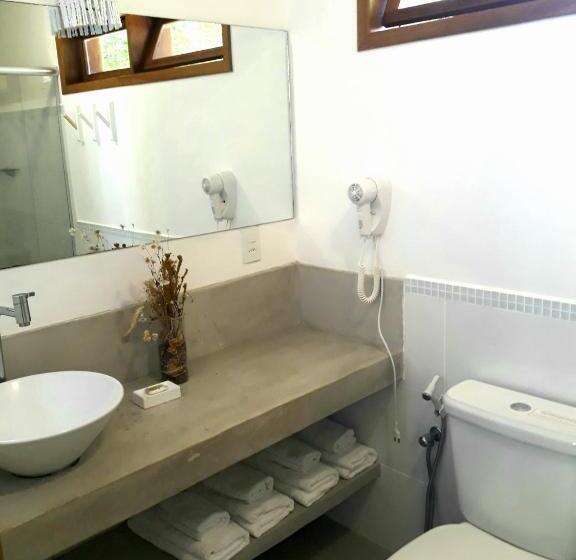 חדר דלוקס לארבעה, Pousada Areia Preta