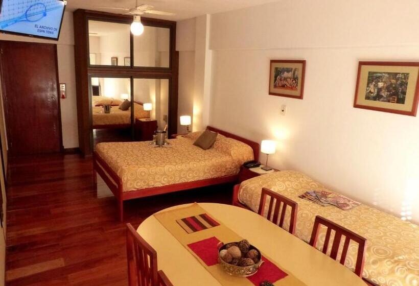 شقة غرفة نوم واحدة مزودة بشُرفة, Apart Hotel Family