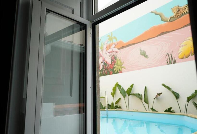 디럭스 패밀리 룸, La Palma Hostel Leiria