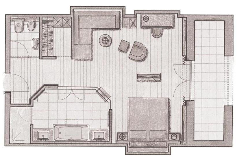 Люкс Superior, Wellness  & Sporthotel Jagdhof