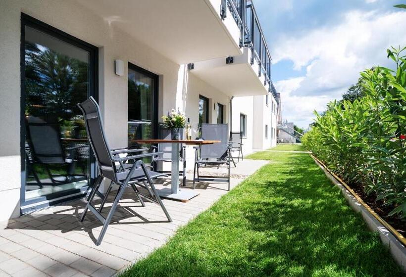 استودیو استاندارد با تراس, Akzent Apartmenthotel Binz
