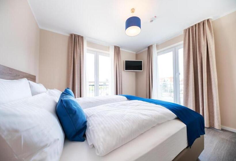 آپارتمان 2 خوابه با بالکن, Akzent Apartmenthotel Binz