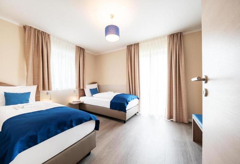 آپارتمان لوکس 1 خوابه, Akzent Apartmenthotel Binz