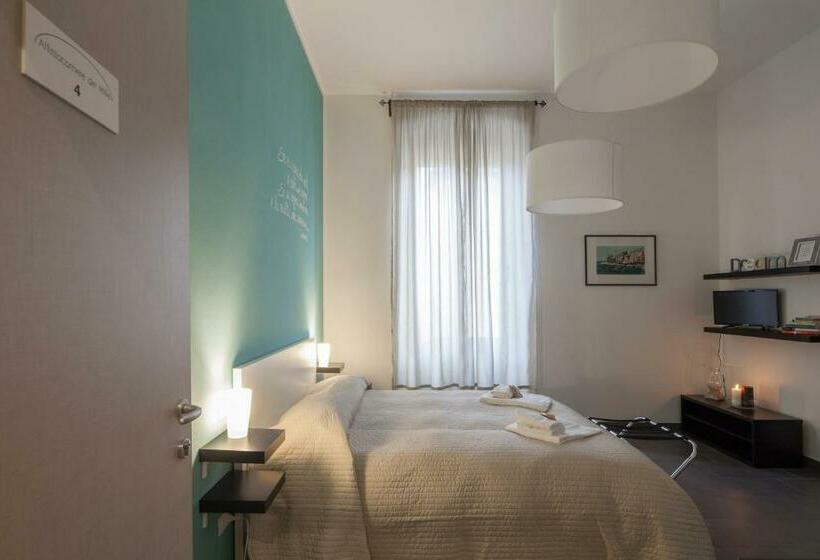 اتاق لوکس با تخت بزرگ, Affittacamere Via Dei Mille