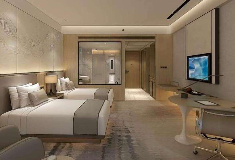 带海景的行政房, Wyndham Grand Plaza Royale Yuzhou Xiamen   Wuyuan Bay
