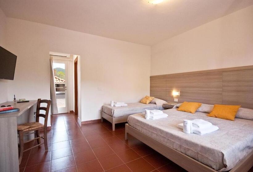 اتاق استاندارد سه نفره, B&b La Casa Degli Ulivi