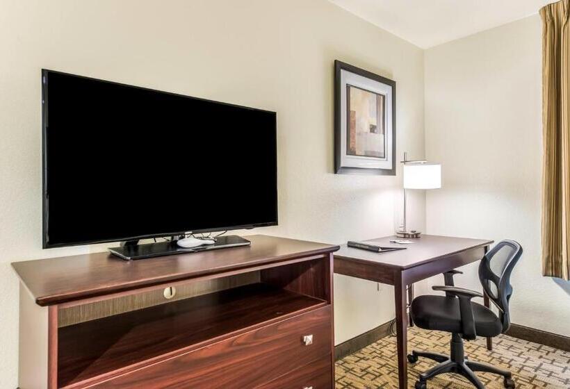 适合残疾人士使用的带超级大床的标准间, Cobblestone Hotel & Suites   Hutchinson