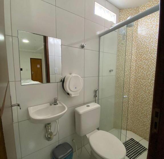 Номер Стандарт Трехместный, Pousada Acauã Acesso Através De Escadas