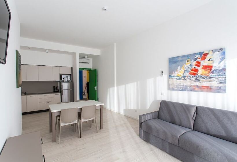 Апартаменты 1 Спальня, Residenza Turistica Alberghiera Blue Marine