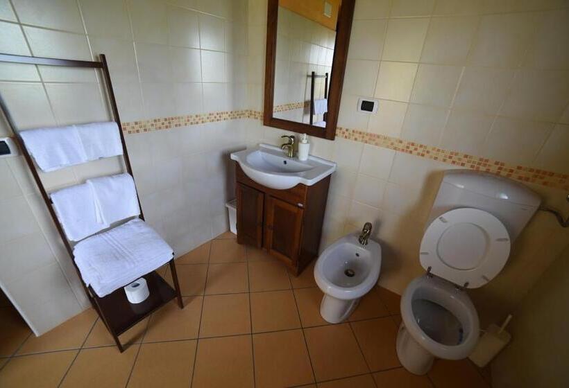 オーシャンビューデラックスルームバルコニー付き, Agriturismo  La Valle Degli Ulivi