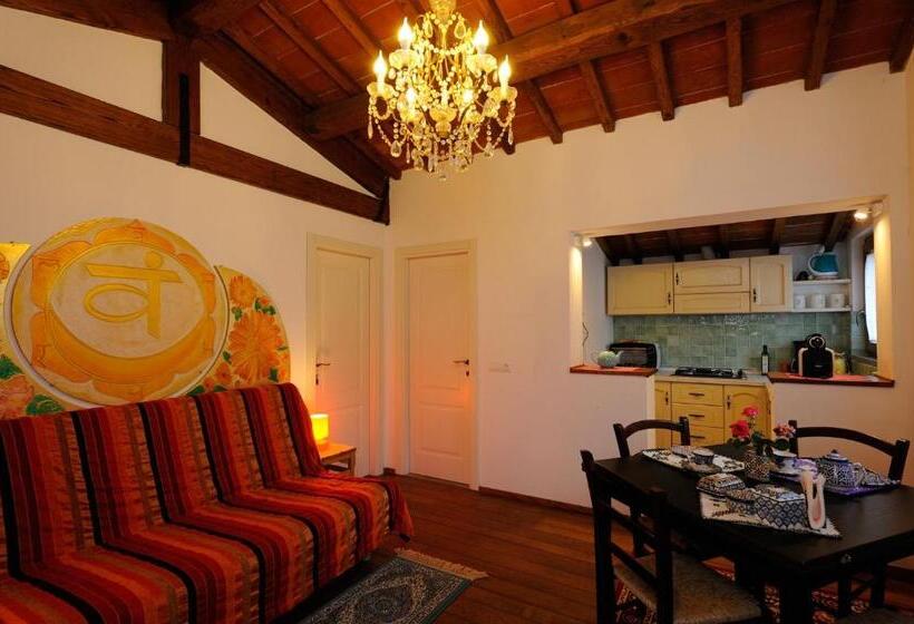 آپارتمان 1 خوابه با چشم‌انداز باغ, Agriturismo Borgo Nuovo Di Mulinelli