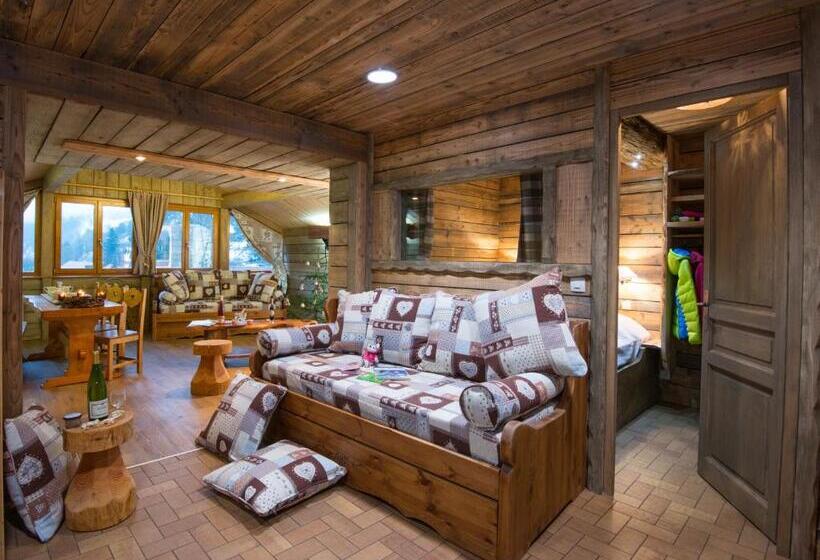 침실 2개 수피리어 아파트, Le Couarôge Chalets Et Appartements