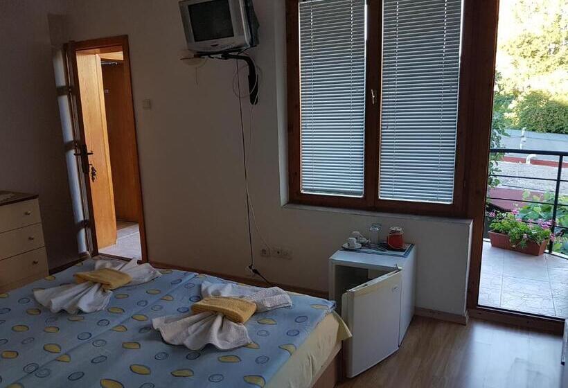 اتاق استاندارد با چشم‌انداز باغ, Guest House Veselina