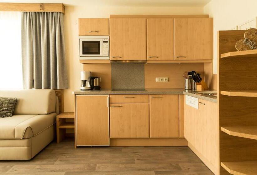 Апартаменты 1 Спальня с Балконом, Apart Pension Bergland