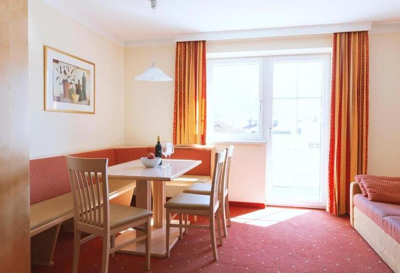 Апартаменты 2 Спальни с Балконом, Apart Pension Bergland