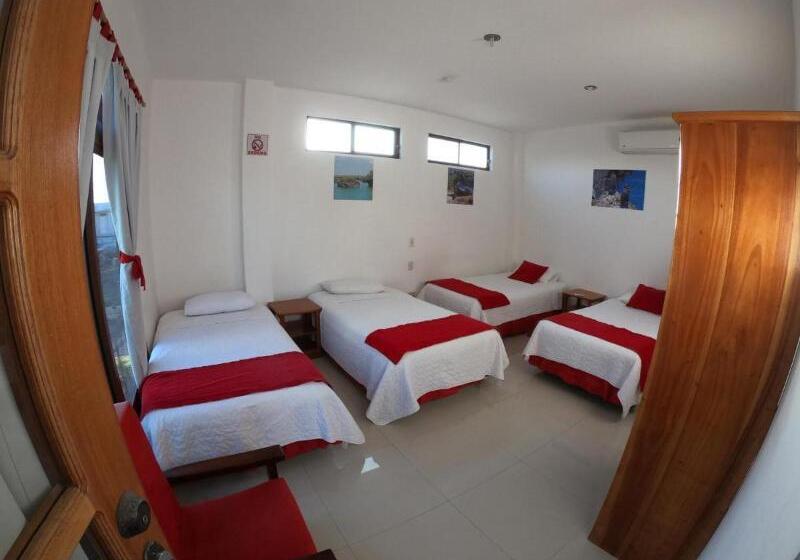 اتاق استاندارد چهار تخته, Gran Hostal Tintorera