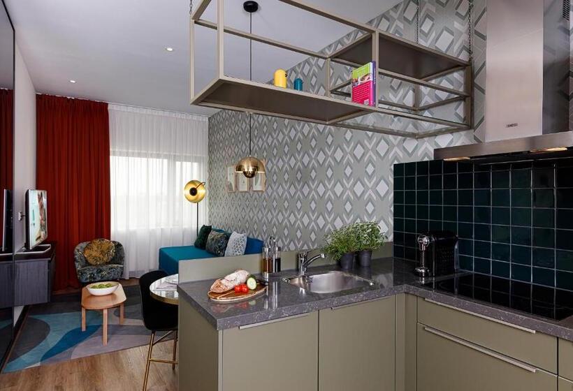 Апартаменты 1 Спальня, Citadines Sloterdijk Station Amsterdam