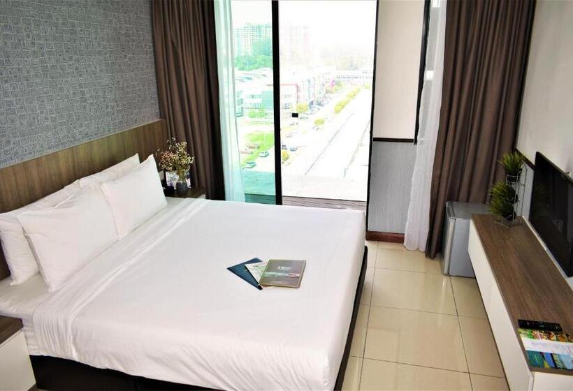 带大床的高级房间, D Wharf Hotel & Serviced Residence