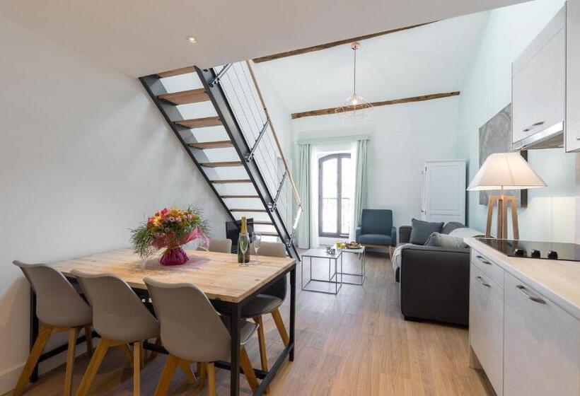 Апартаменты Дюплекс 1 Спальня, Florella Antibes Apartment