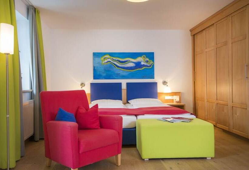 带山景的复式房间, Impuls Hotel Tirol