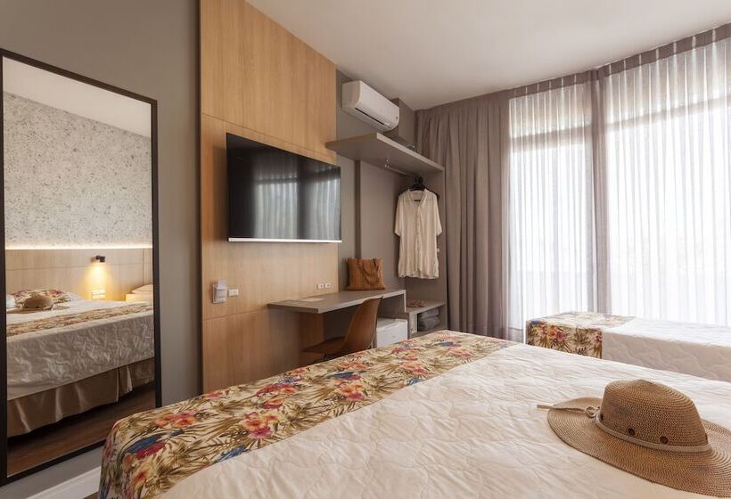 수피리어 룸 바다 전망, Marambaia Hotel E Convenções