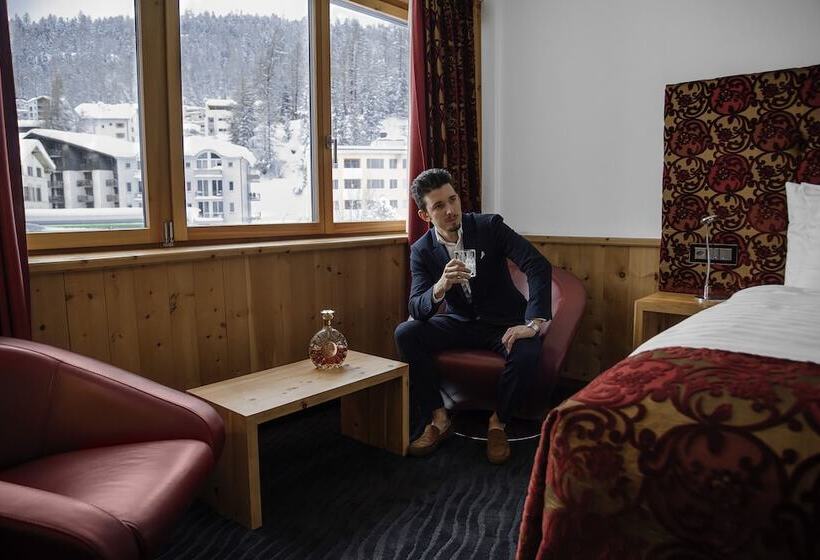 Номер Комфорт, Sport & Wellnesshotel San Gian St. Moritz
